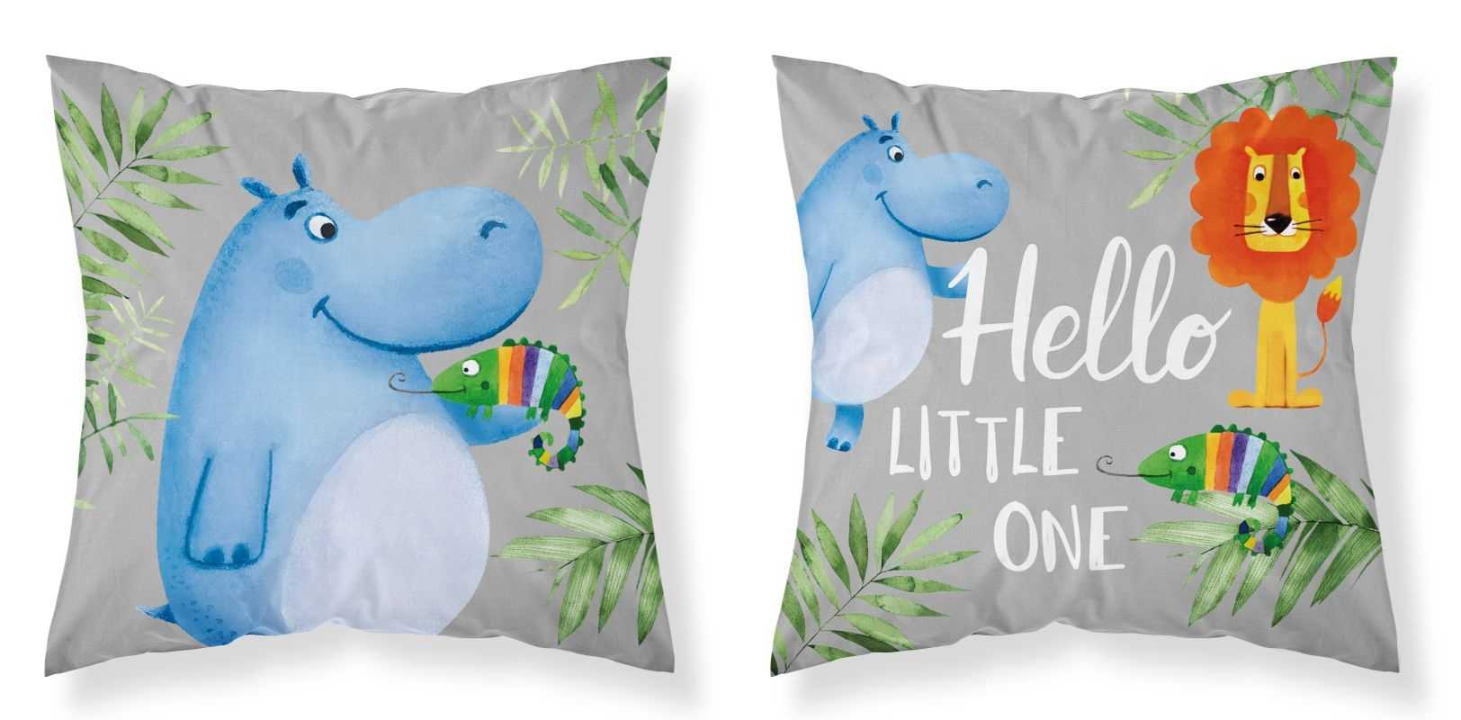 Povlak na polštářek Hrošík 40/40