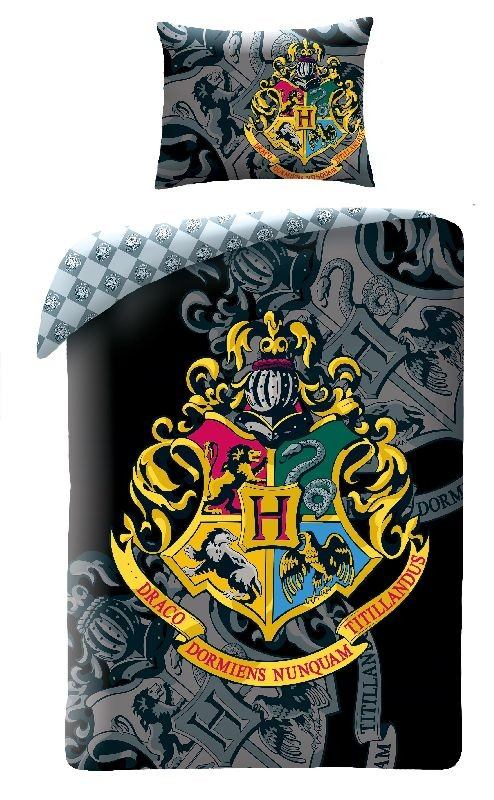 Povlečení Harry Potter black 140/200, 70/90