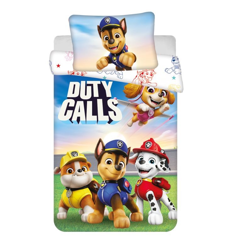 Povlečení do postýlky Paw Patrol PP556 baby 100/135, 40/60