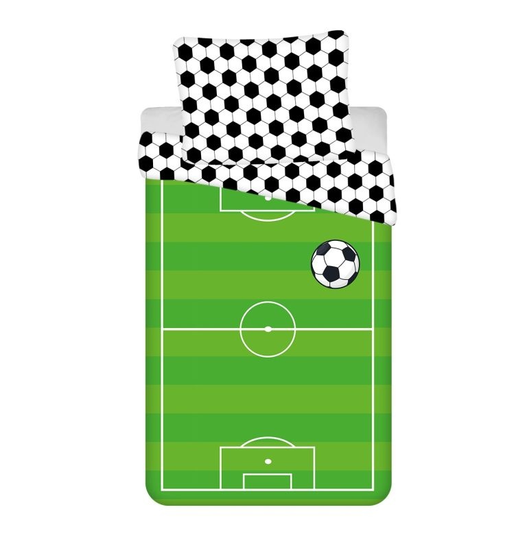 Povlečení Fotbal Green 02 140/200, 70/90