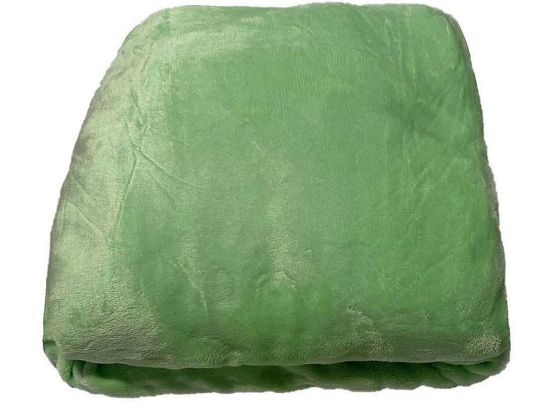Prostěradlo mikroplyš pastelově zelená 180/200