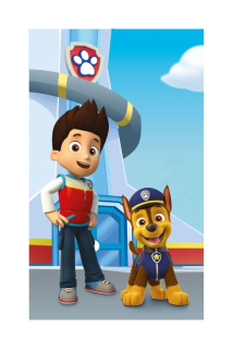 Dětský ručník Paw Patrol Ryder a Chase 50/30