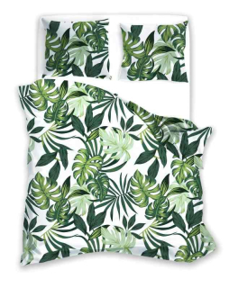 Francouzské povlečení Monstera 220/200, 2x70/80