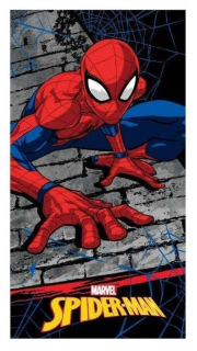 Osuška Spiderman zeď 70/140
