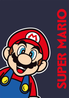 Fleece deka Super Mario 100/140