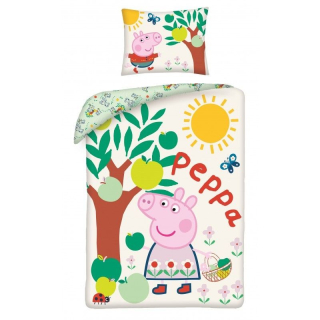 Povlečení ve vaku Peppa Pig jabloň 140/200, 70/90