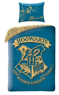 Povlečení Harry Potter blue 140/200, 70/90