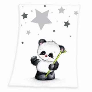 Micropolar fleece deka Panda 75/100