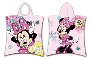 Pončo Minnie Pink bow 50/115