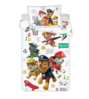 Povlečení do postýlky Paw Patrol PP1071 baby 100/135, 40/60