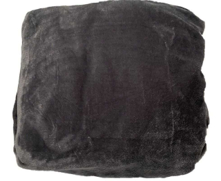 Prostěradlo mikroplyš tmavě šedá 180/200